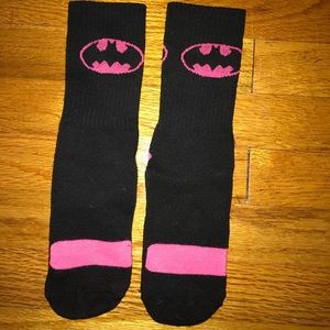 Pink Batman Socks